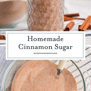 collage of cinnamon sugar images for pinterest