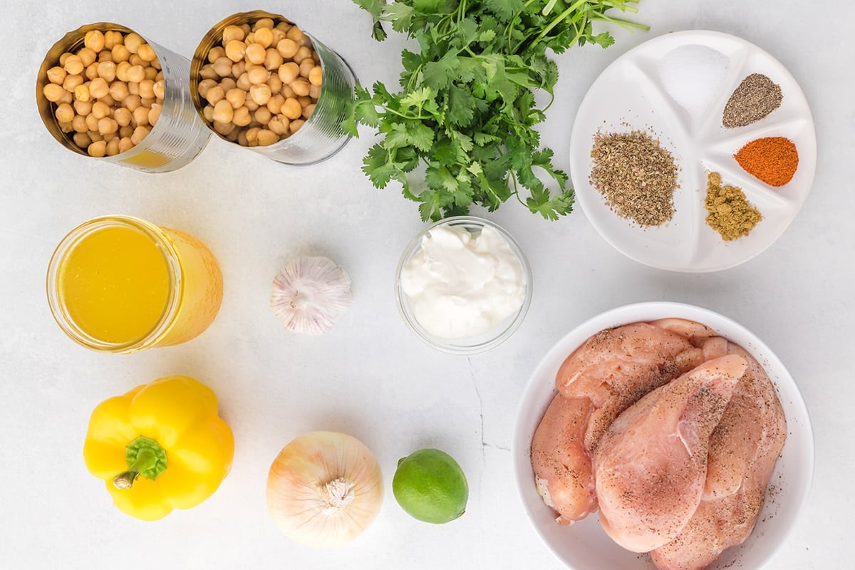 ingredients for white chicken chili