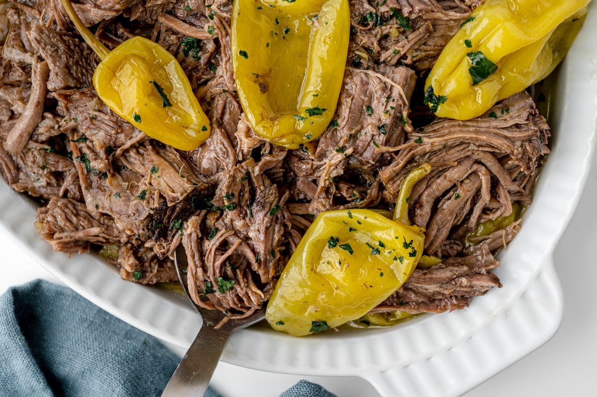 dish of mississippi pot roast