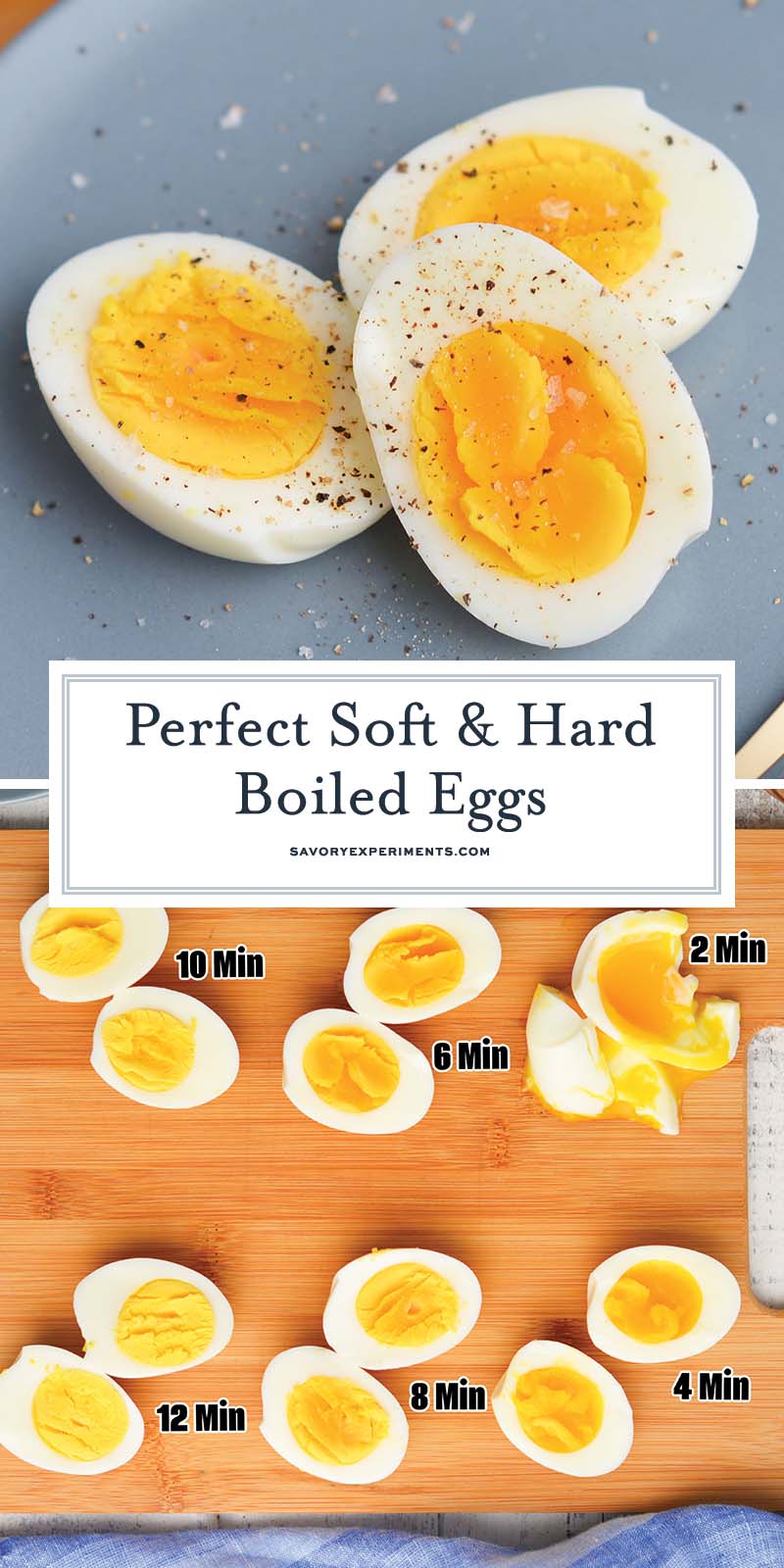 collage of how to hard boil eggs
