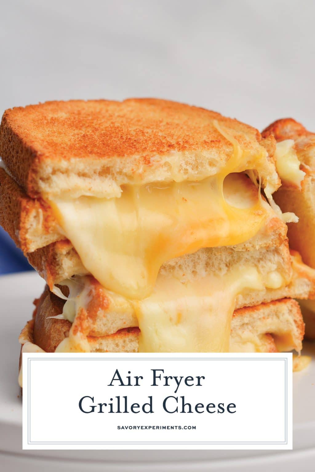 BEST Air Fryer Grilled Cheese Recipe (3 Ingredients, 10 Minutes!)
