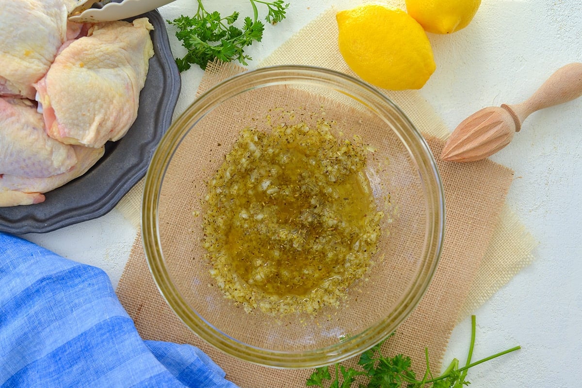 chicken seasoning in a bowl