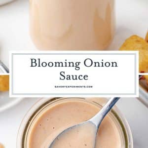 collage of bloom sauce for pinterest