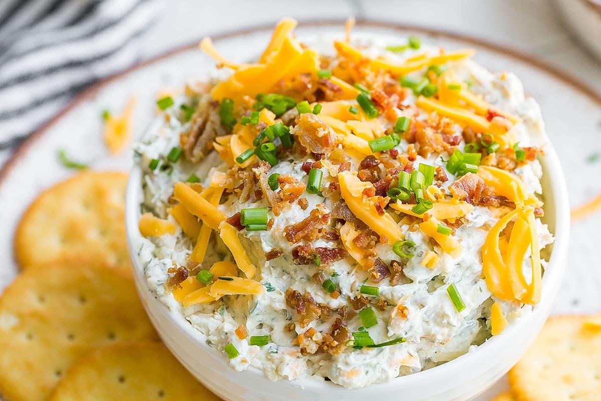 close up shot of crack dip recipe