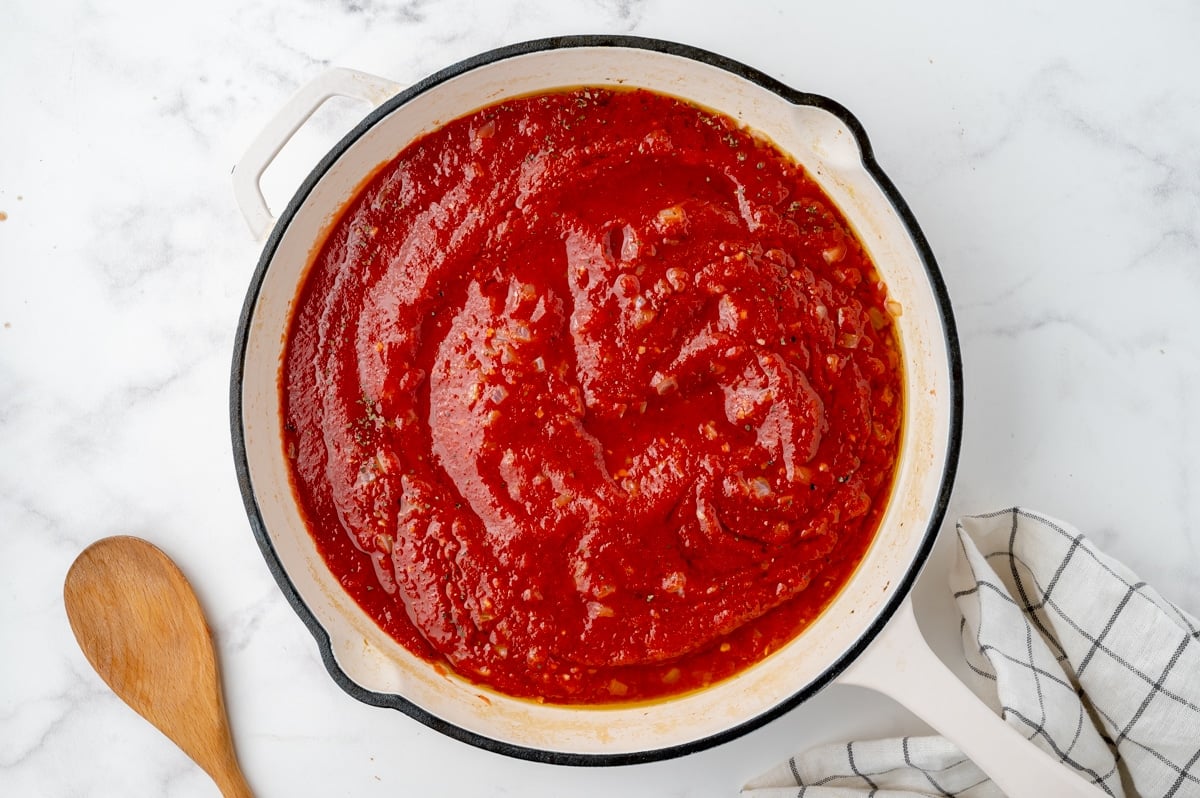 simple red sauce for meatballs