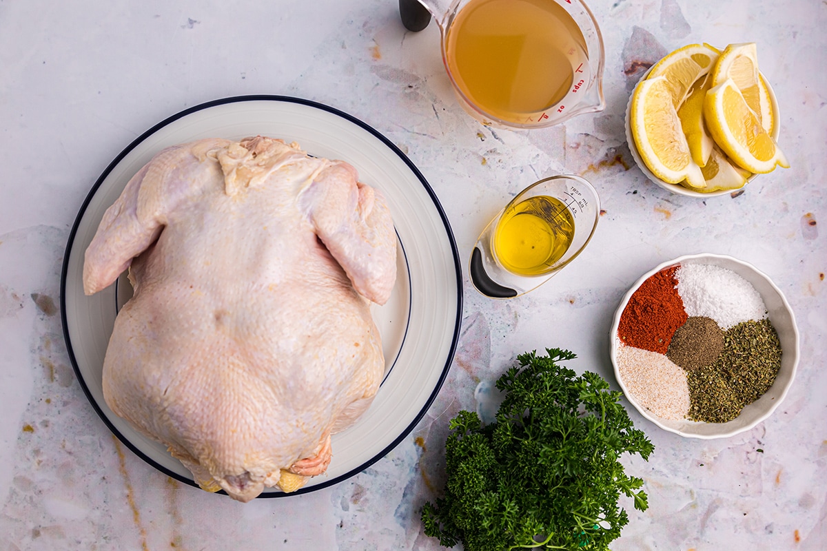 instant pot whole chicken ingredients