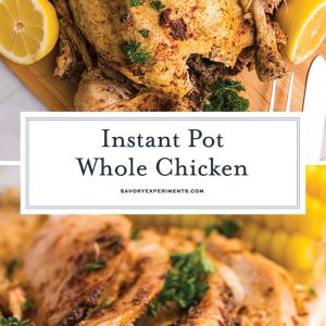 Instant Pot Whole Chicken with Rotisserie Seasoning