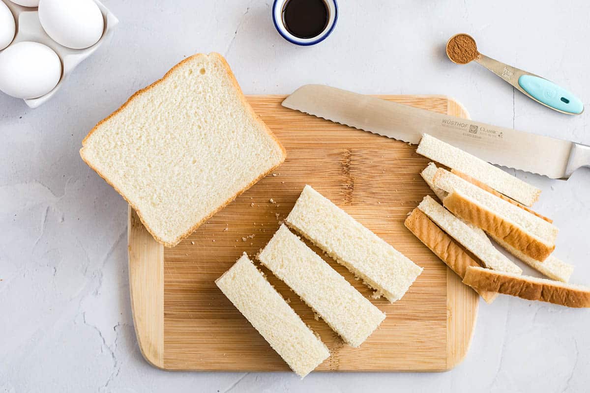 bread for french toast sticks