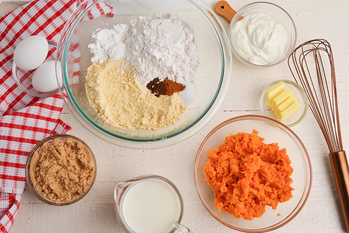 sweet potato cornbread ingredients