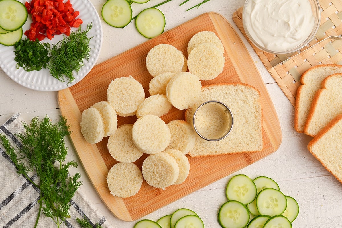 cucumber sandwiches ingredients