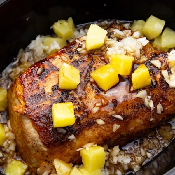 pork loin in a crockpot