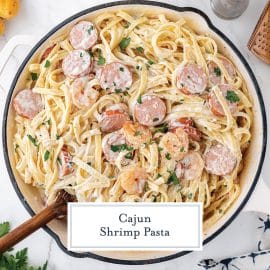 EASY Cajun Shrimp Alfredo Recipe - Savory Experiments