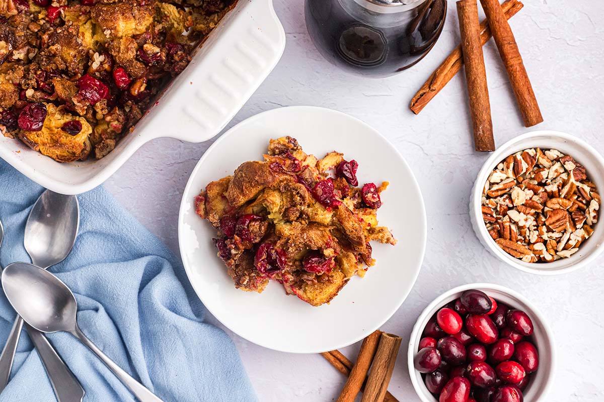 These Peas are Hollow: Cranberry Wild Rice French Toast