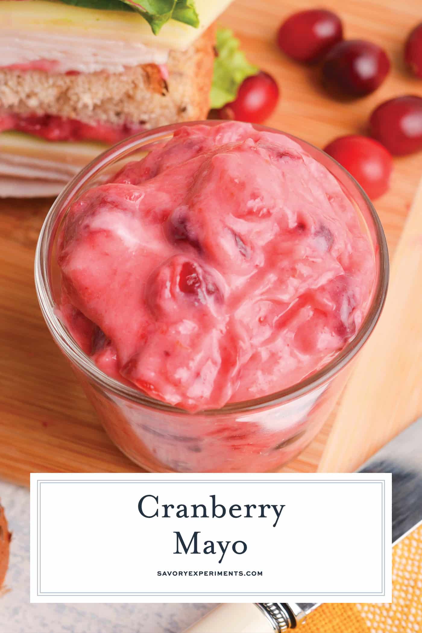 close up of pink mayo in a glass bowl