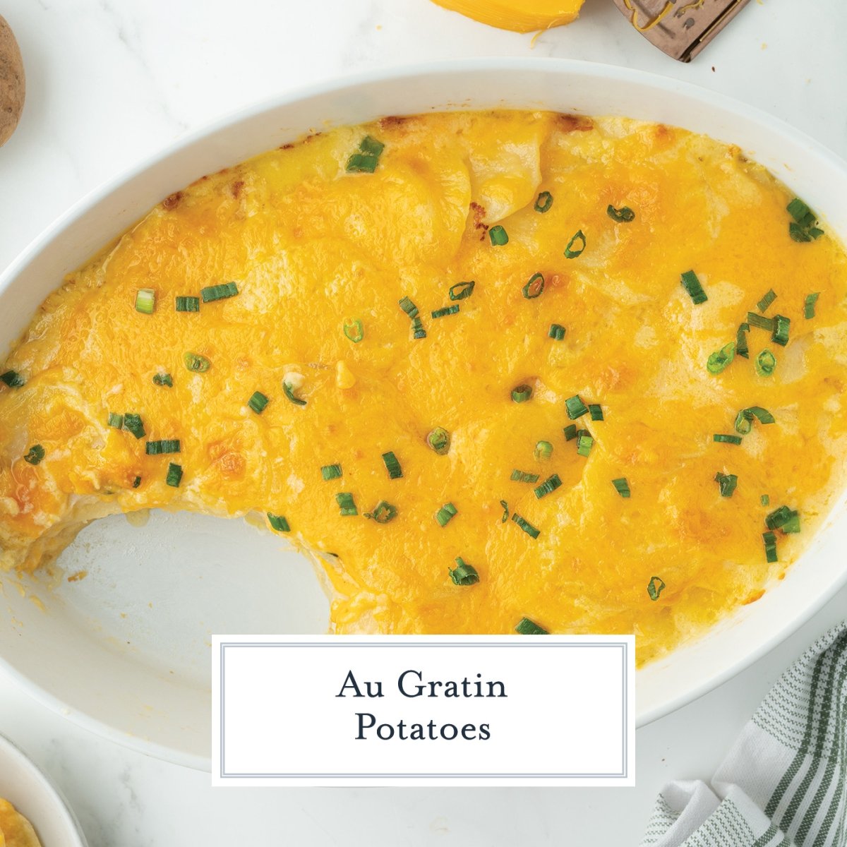 BEST Au Gratin Potatoes Recipe (Simple Ingredients and EASY!)