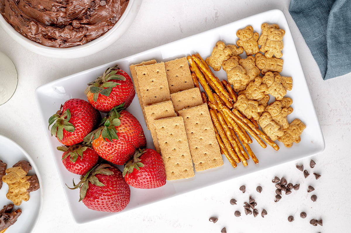 dippers for brownie batter dessert dip