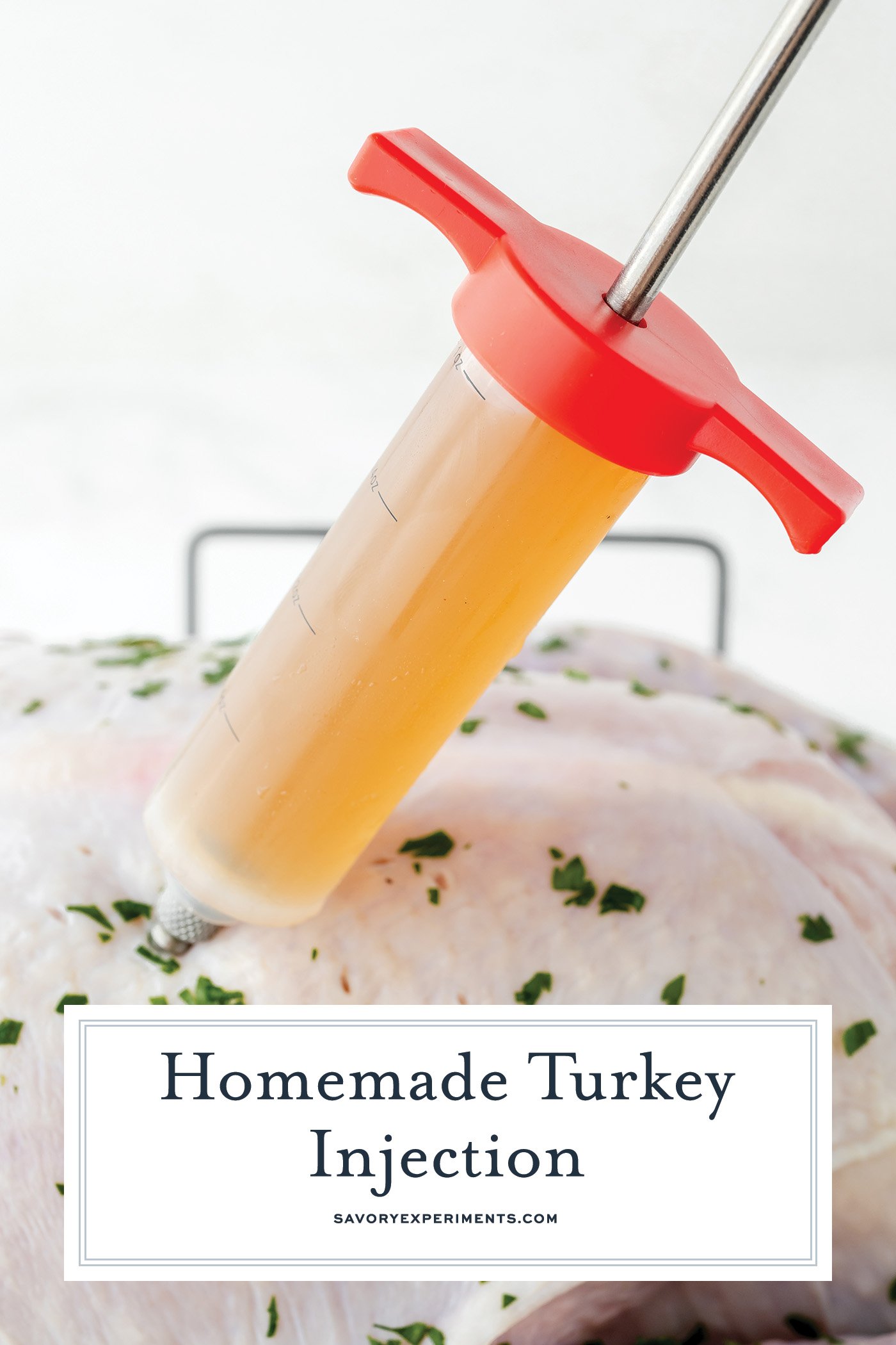 Homemade Turkey Injection Made Over 10