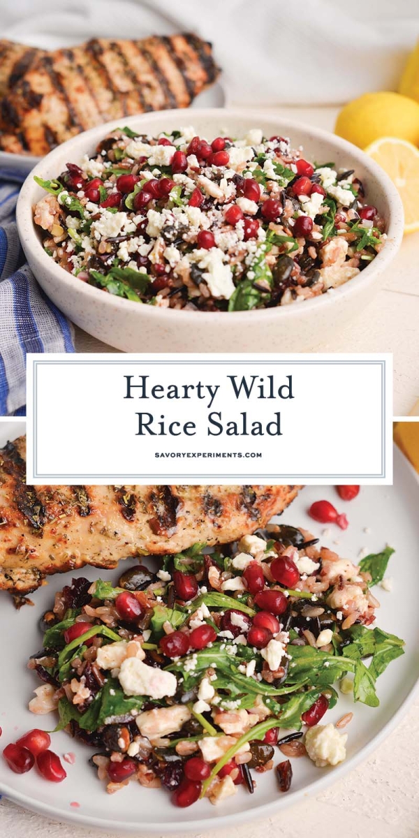 EASY Wild Rice Salad (w/ Homemade Dressing Ready in Minutes!)