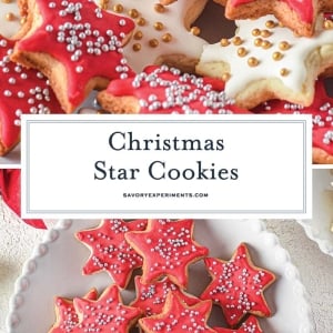 collage of sugar cookie cutouts