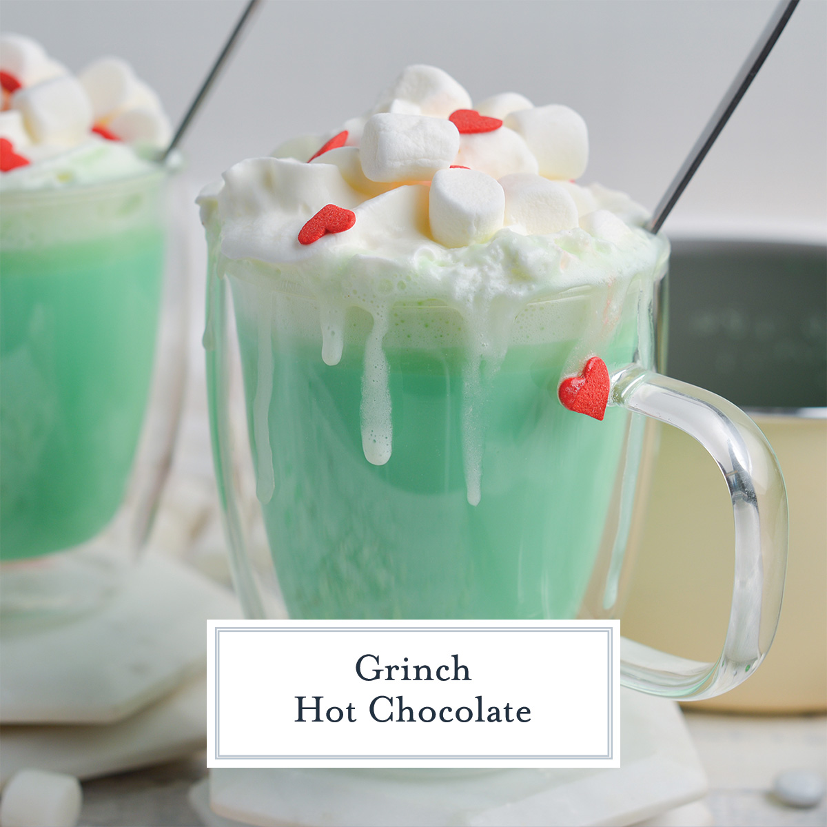 green grinch hot chocolate with text overlay