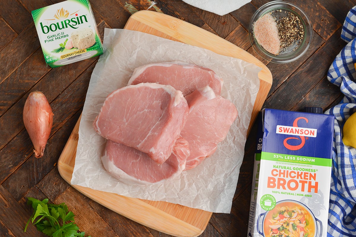 ingredients for easy pork chop recipe