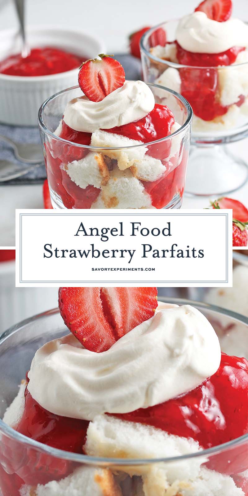 angel food parfaits for pinterest