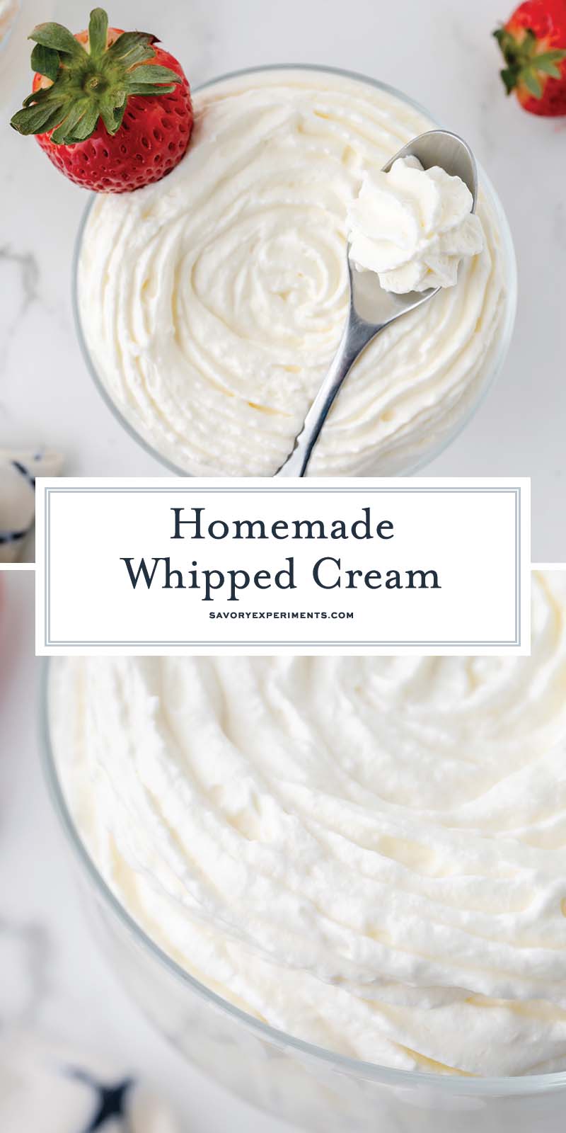 How to Make Homemade Whipped Cream - Scratch Mommy