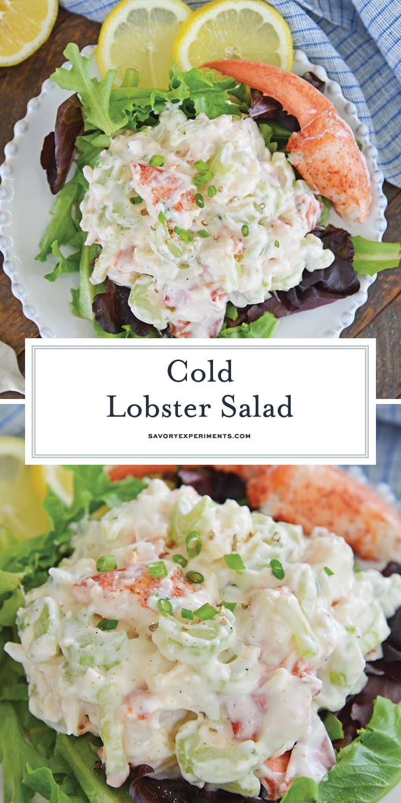 classic lobster salad for pinterest