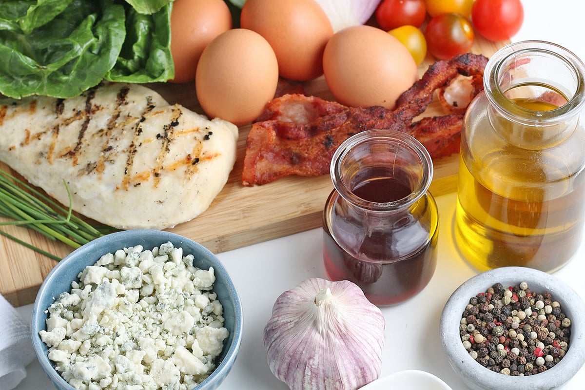 ingredients for cobb salad