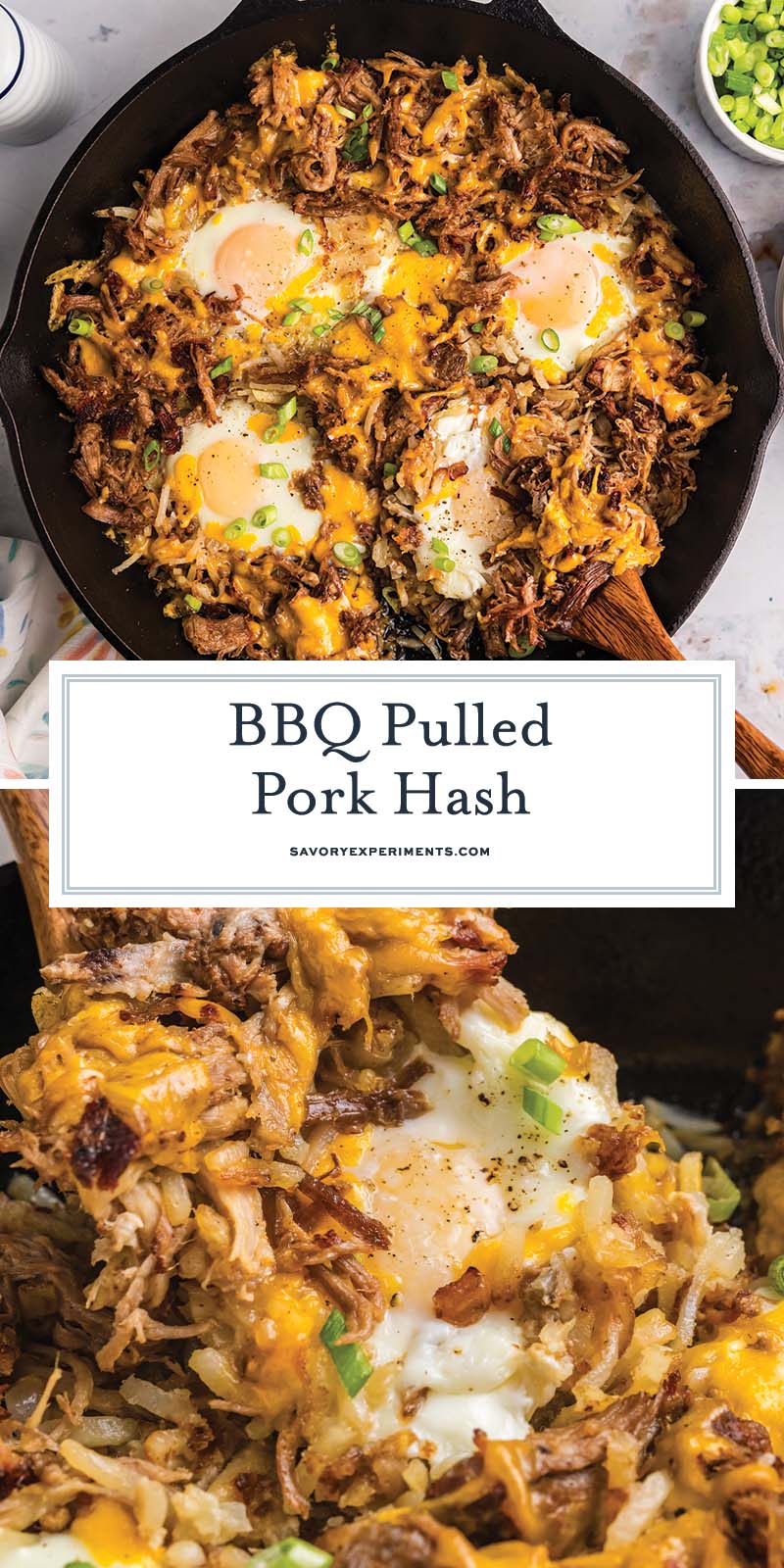 BBQ Pulled Pork Hash Recipe Savory Experiments