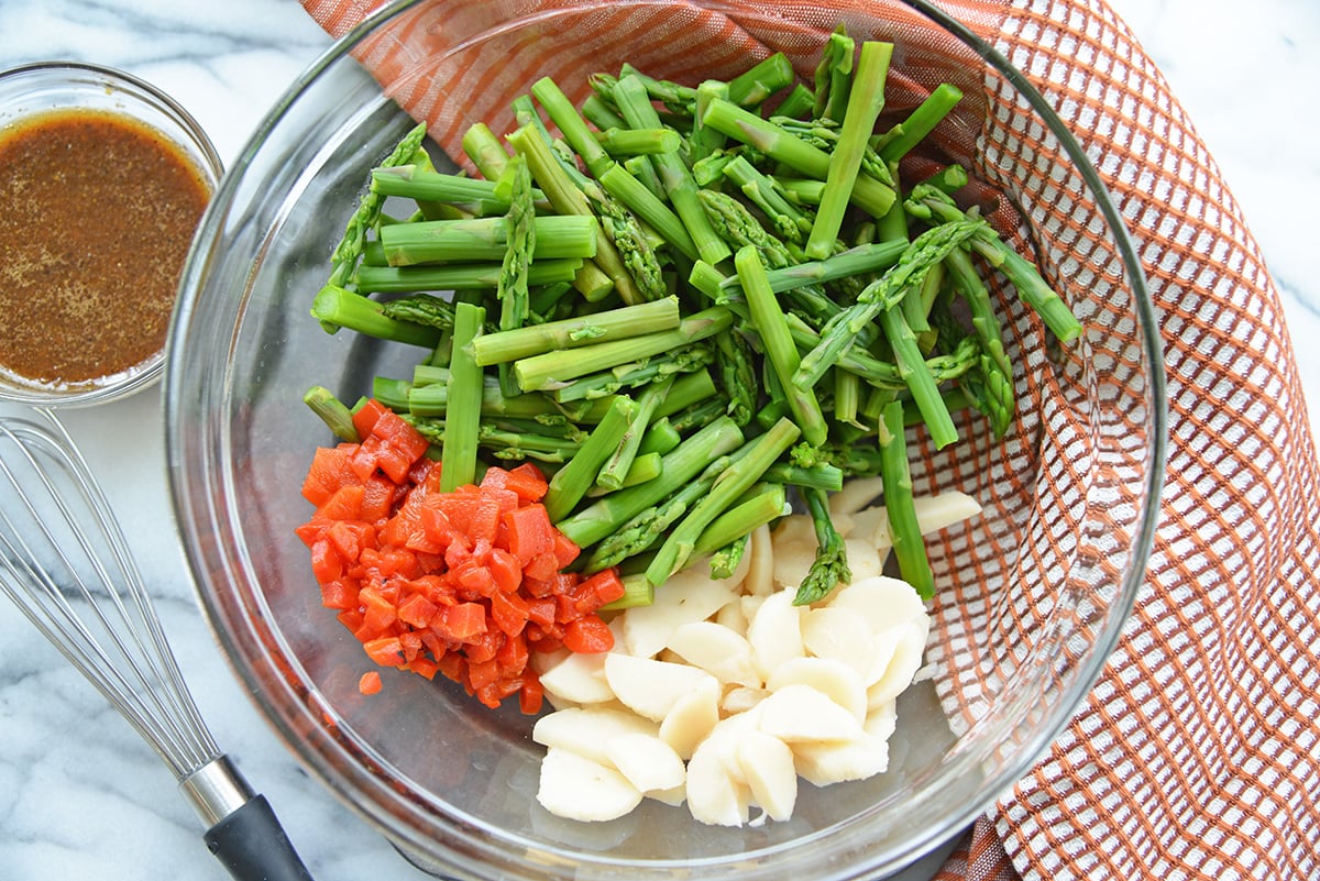 marinated asparagus salad ingredients