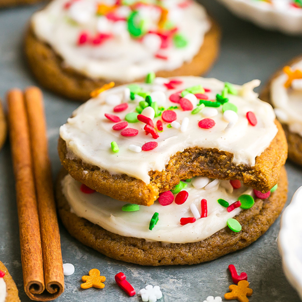 Soft Gingerbread Cookies Recipe - Savory Experiments