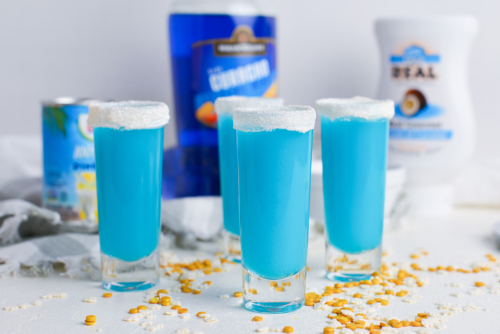 straight on shot of jack frost shots