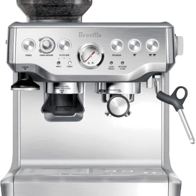 Chrome Breville Barista Express Espresso Machine