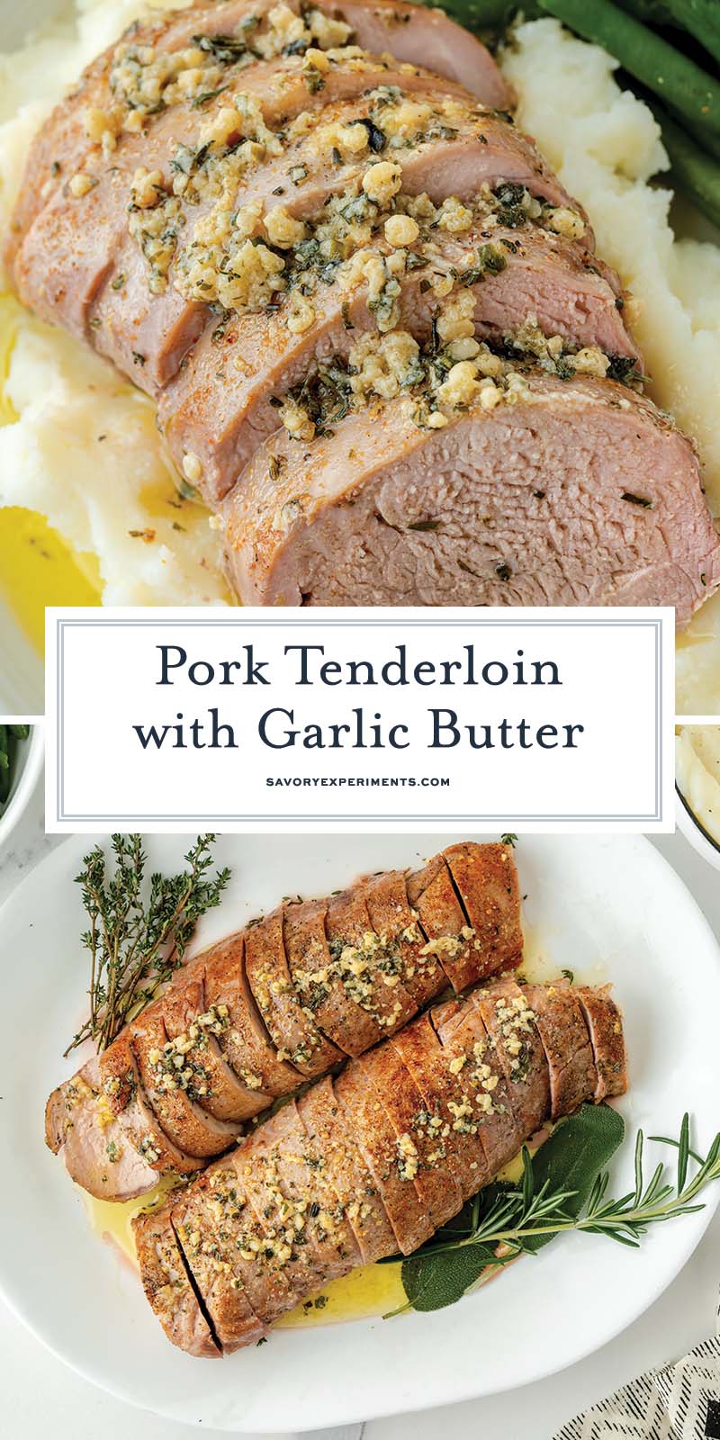 collage of pork tenderloin medallions