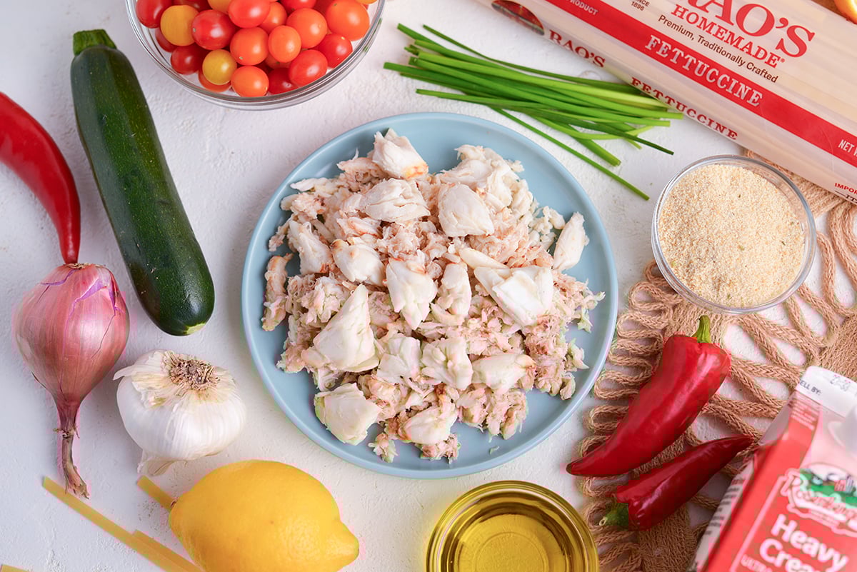 close up of plate of crab