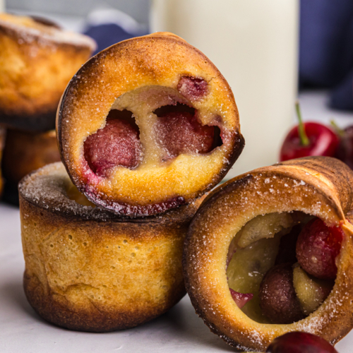 Cherry Popovers Recipe - Savory Experiments