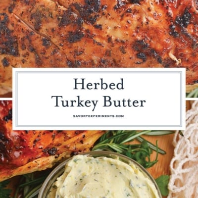 collage of turkey butter