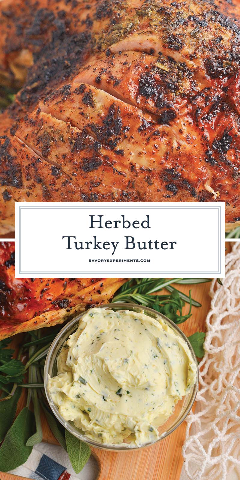 collage of turkey butter