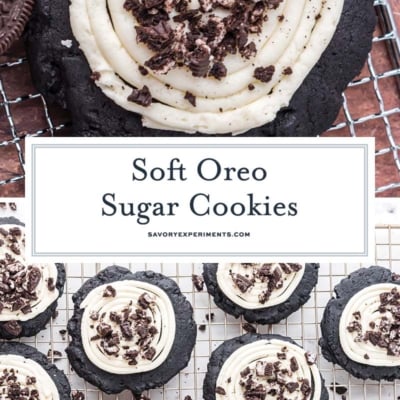 collage of soft oreo cookies