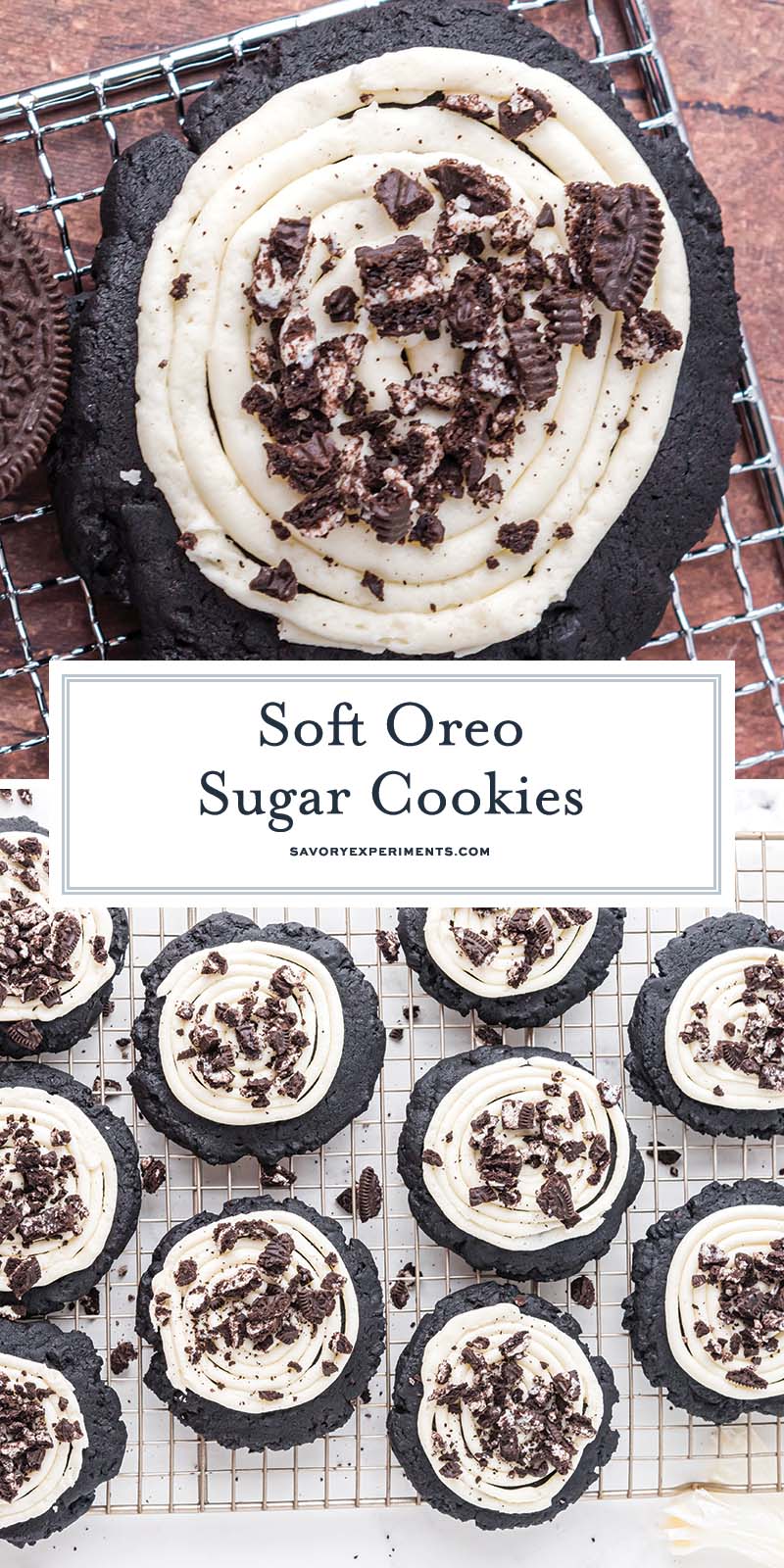 collage of soft oreo cookies