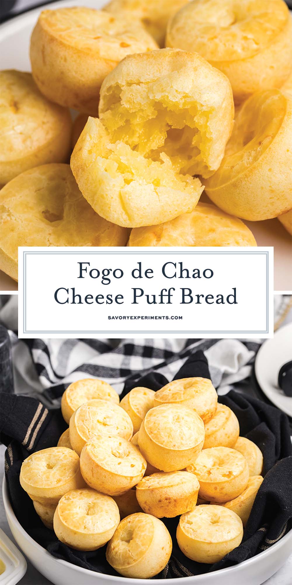 collage of fogo de chao rolls