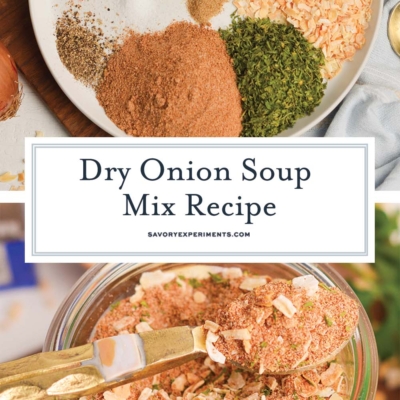 dry onion soup mix recipe collage for pinterest