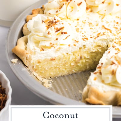 angled shot of slice taken out of pie with text overlay